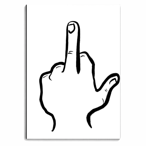 Had Enough - personalised A4, A5, A6 notebook by David Heard