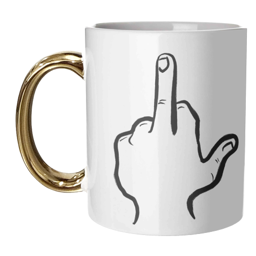 Had Enough - unique mug by David Heard