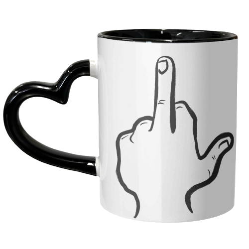 Had Enough - unique mug by David Heard