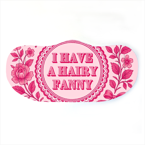 Hairy Fanny - face cover mask by Lilly Rose