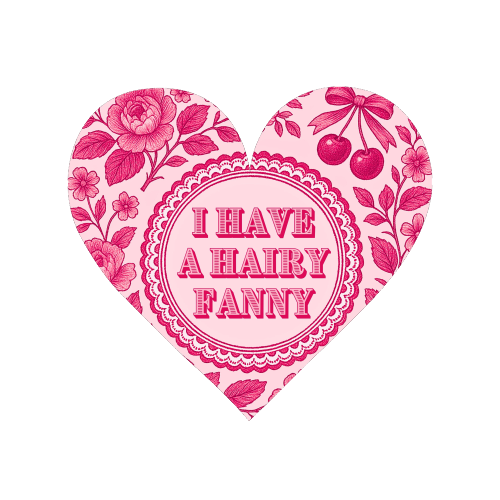 Hairy Fanny - Magnet by Lilly Rose