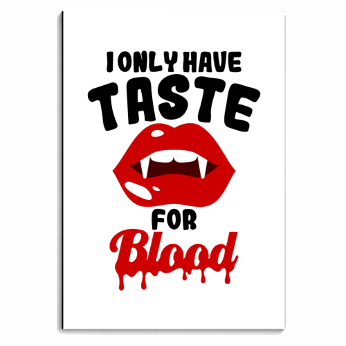 halloween blood - personalised A4, A5, A6 notebook by haris kavalla