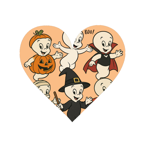 Halloween Casper - Magnet by Ms Doodle