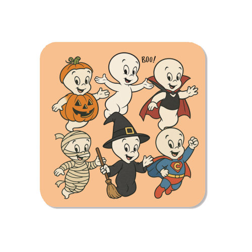 Halloween Casper - Magnet by Ms Doodle