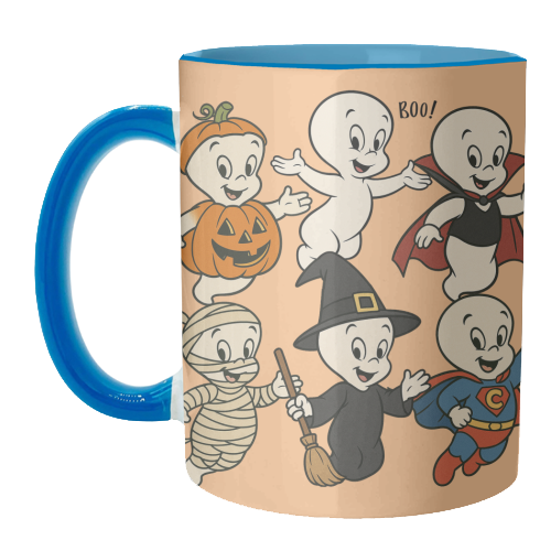 Halloween Casper - unique mug by Ms Doodle