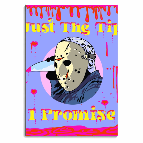 Halloween collection: JUST THE TIP - personalised A4, A5, A6 notebook by Wallace Elizabeth