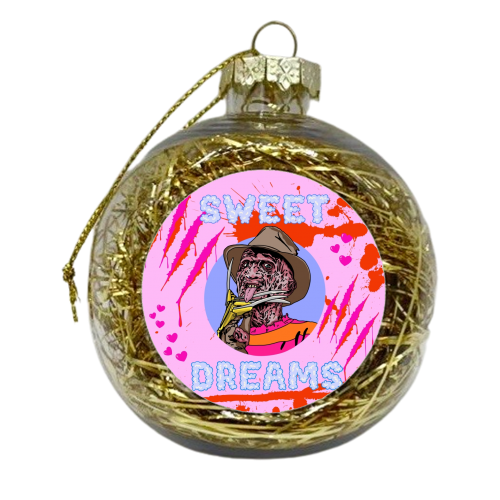 Halloween collection: SWEET DREAMS - xmas bauble by Wallace Elizabeth