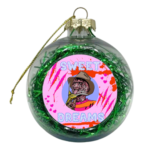 Halloween collection: SWEET DREAMS - xmas bauble by Wallace Elizabeth