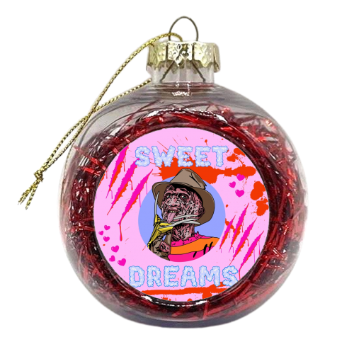 Halloween collection: SWEET DREAMS - xmas bauble by Wallace Elizabeth