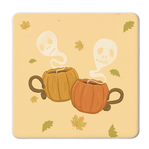 Halloween Cuties - personalised beer coaster by The Queer Store