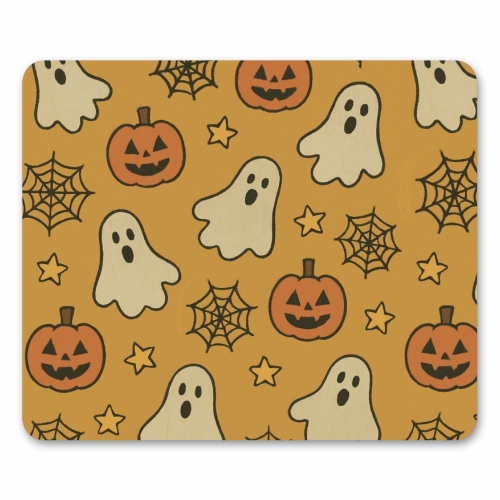 Halloween paper pattern - mouse mat by Giddy Kipper