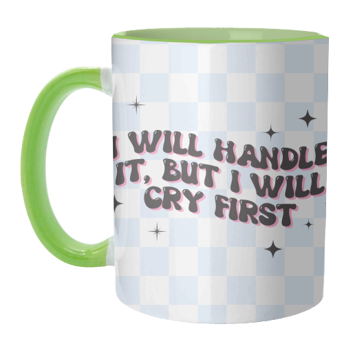 Handle It - unique mug by Pink and Pip