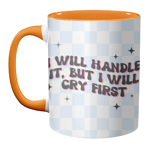 Handle It - unique mug by Pink and Pip