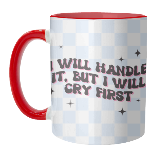 Handle It - unique mug by Pink and Pip