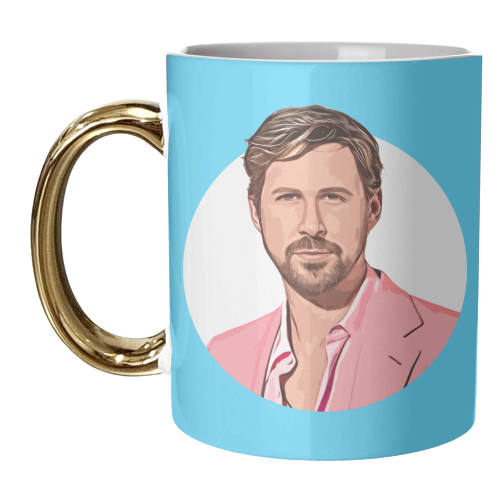 HANDSOME K - unique mug by DOLLY WOLFE