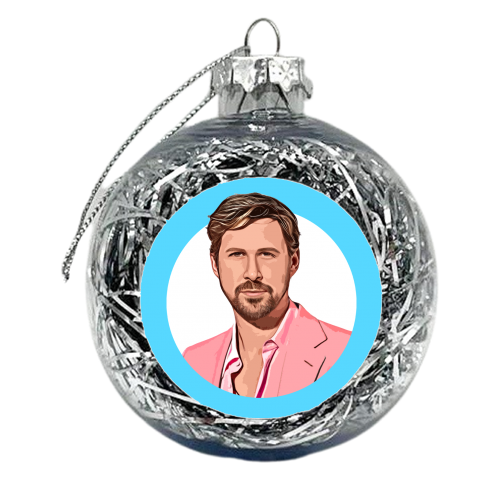 HANDSOME K - xmas bauble by DOLLY WOLFE