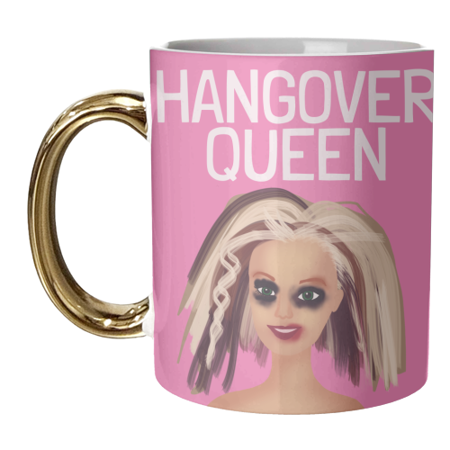 Hangover Queen - unique mug by AbiGoLucky