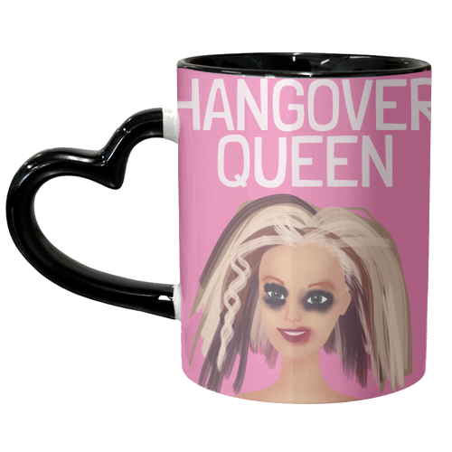 Hangover Queen - unique mug by AbiGoLucky