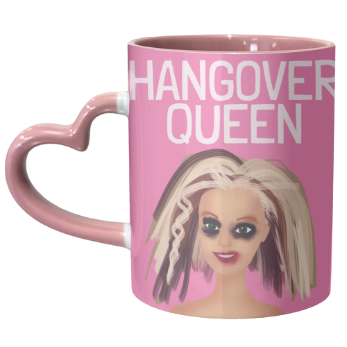 Hangover Queen - unique mug by AbiGoLucky