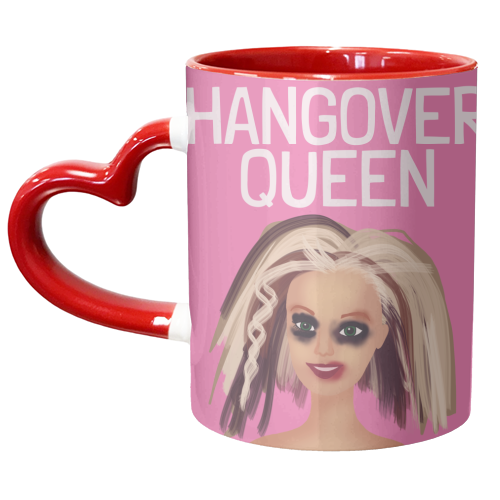 Hangover Queen - unique mug by AbiGoLucky
