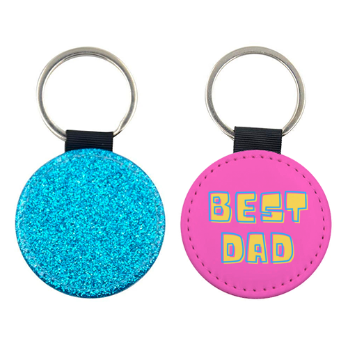 Happy Fathers Day - keyring by FunkyAdi.com