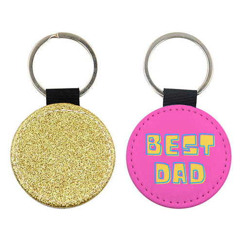 Happy Fathers Day - keyring by FunkyAdi.com