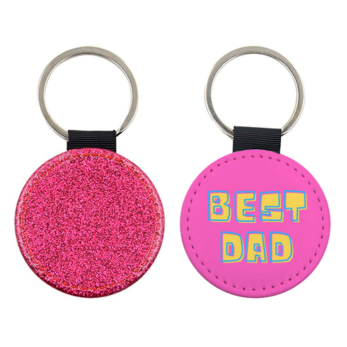 Happy Fathers Day - keyring by FunkyAdi.com