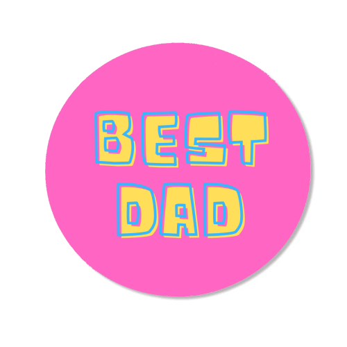 Happy Fathers Day - Magnet by FunkyAdi.com