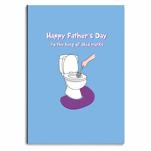 Happy Father's Day - personalised A4, A5, A6 notebook by Laura Lonsdale