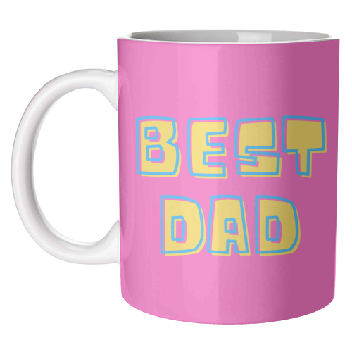 Happy Fathers Day - unique mug by FunkyAdi.com