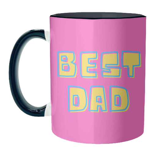 Happy Fathers Day - unique mug by FunkyAdi.com