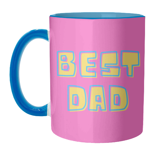 Happy Fathers Day - unique mug by FunkyAdi.com