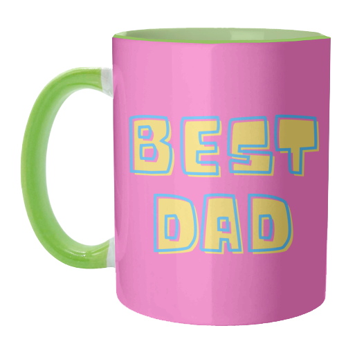 Happy Fathers Day - unique mug by FunkyAdi.com