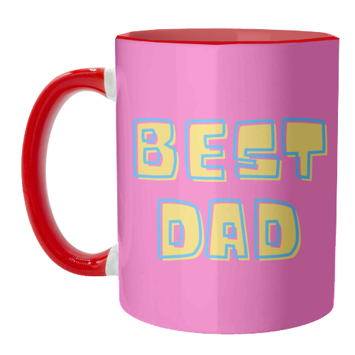 Happy Fathers Day - unique mug by FunkyAdi.com