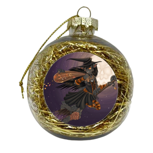 Happy Halloween  - xmas bauble by Mishmonster