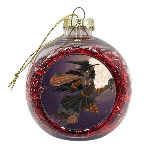 Happy Halloween  - xmas bauble by Mishmonster