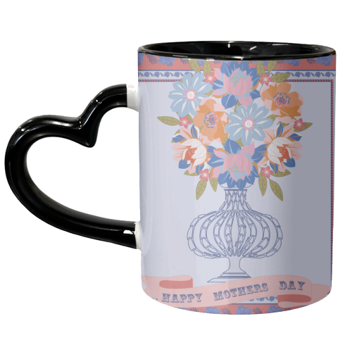Happy Mothers Day - unique mug by Luxe and Loco