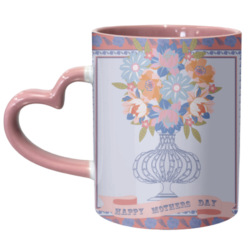 Happy Mothers Day - unique mug by Luxe and Loco