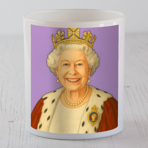 Happy Queen Elizabeth II - scented candle by AP