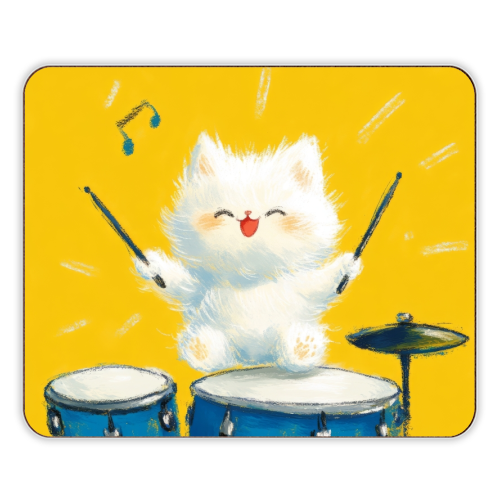 Happy song - designer placemat by DejaReve