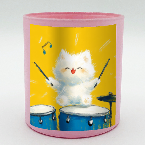 Happy song - scented candle by DejaReve