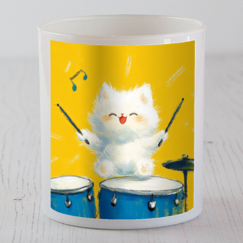 Happy song - scented candle by DejaReve