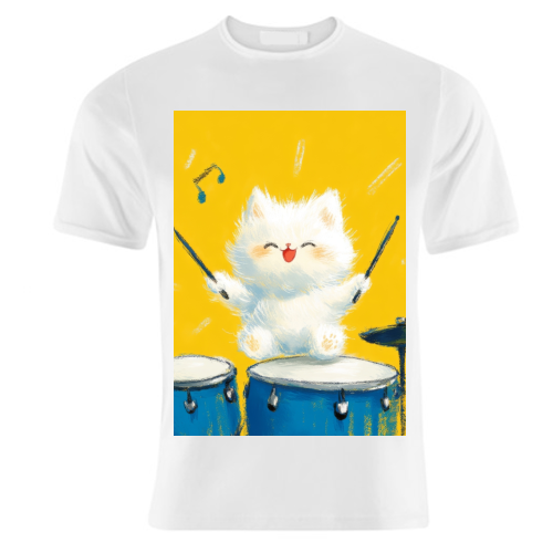 Happy song - unique t shirt by DejaReve