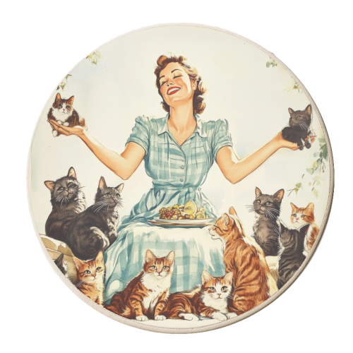 Happy wife - happy life - personalised beer coaster by DejaReve