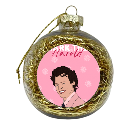 Hark the Harold - xmas bauble by Pink and Pip