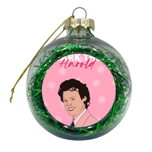 Hark the Harold - xmas bauble by Pink and Pip
