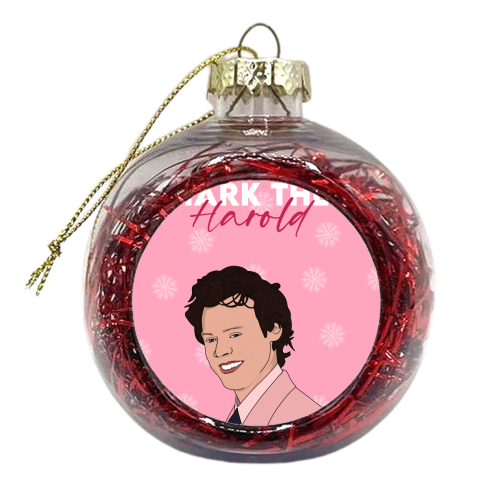 Hark the Harold - xmas bauble by Pink and Pip