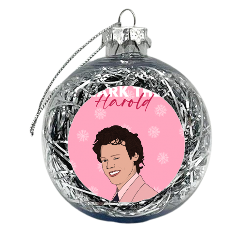 Hark the Harold - xmas bauble by Pink and Pip