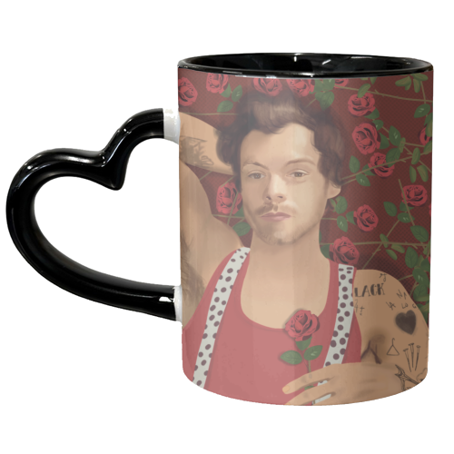 Harry Bed of Roses - unique mug by AbiGoLucky