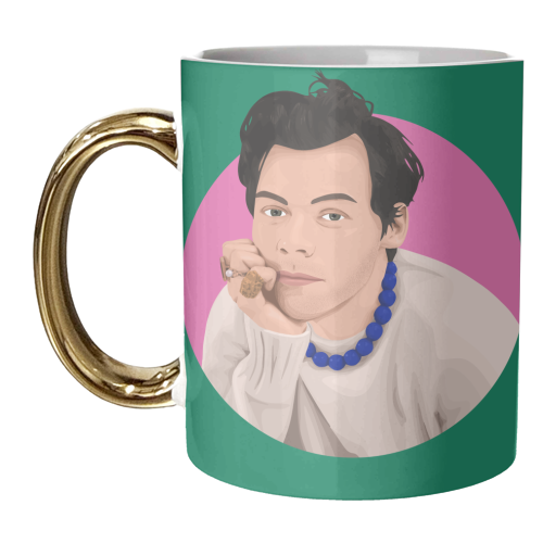 Harry Bold - unique mug by Pink and Pip